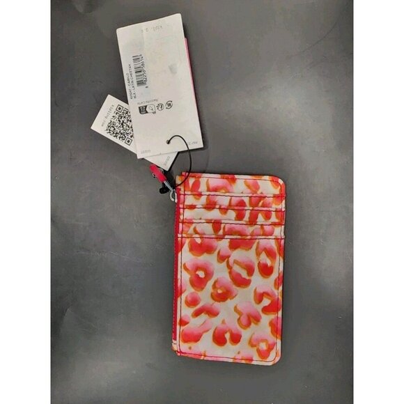 NWT Kipling Camilo Printed Latin Cheetah Zip Pouch Wallet Recycled Polyester - Picture 3 of 6